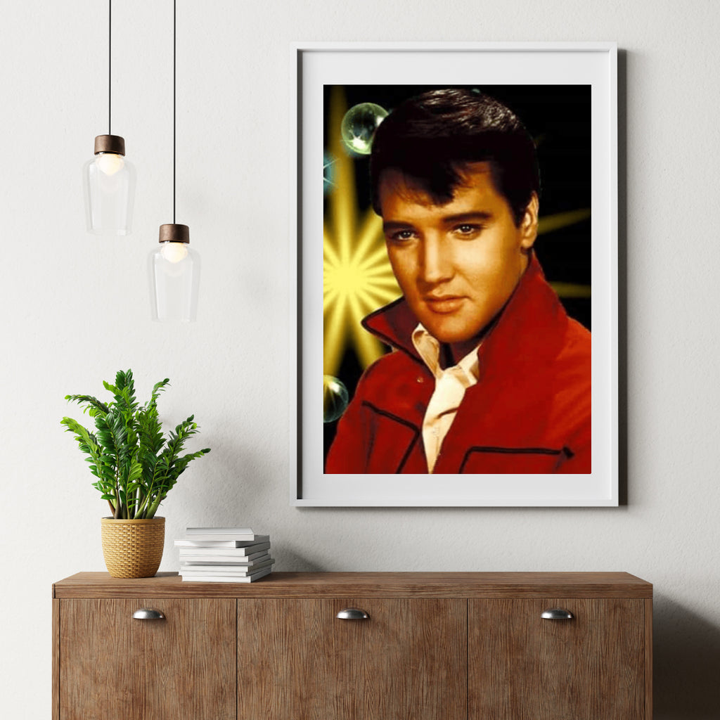 Diamantmaleri Portræt Elvis Presley - SEOS Shop ®