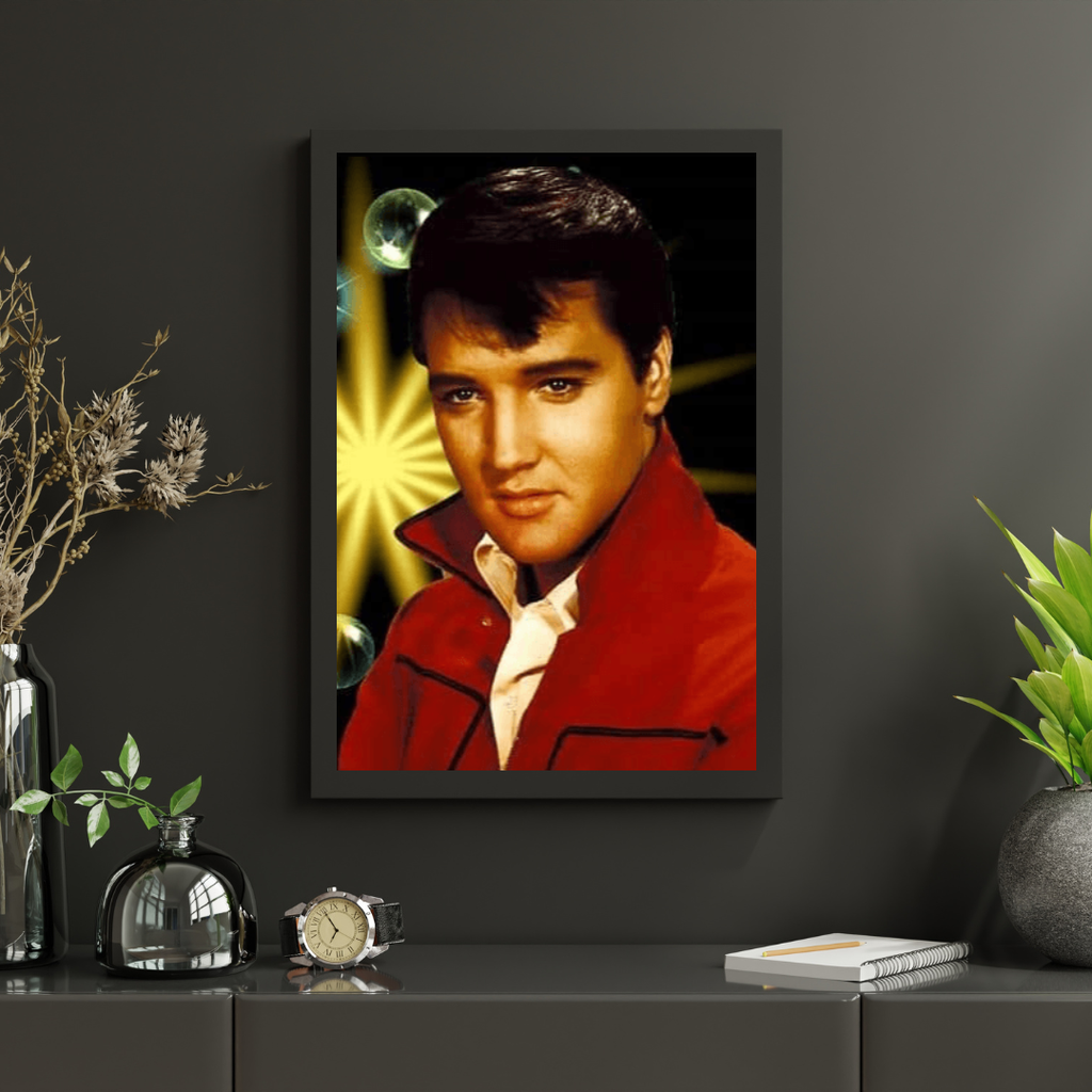 Diamantmaleri Portræt Elvis Presley - SEOS Shop ®