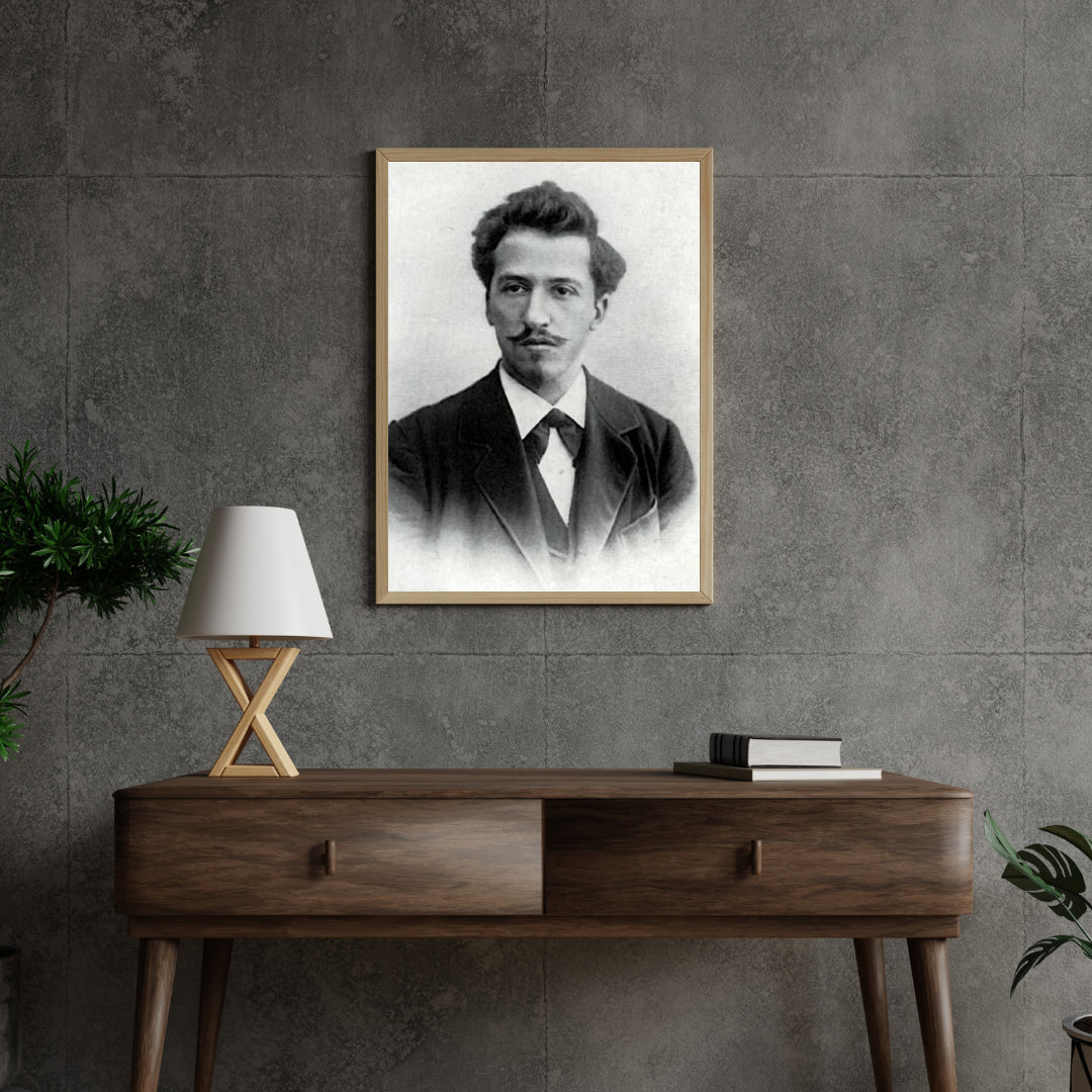 Diamantmaleri Portræt af Piet Mondrian - SEOS Shop ®