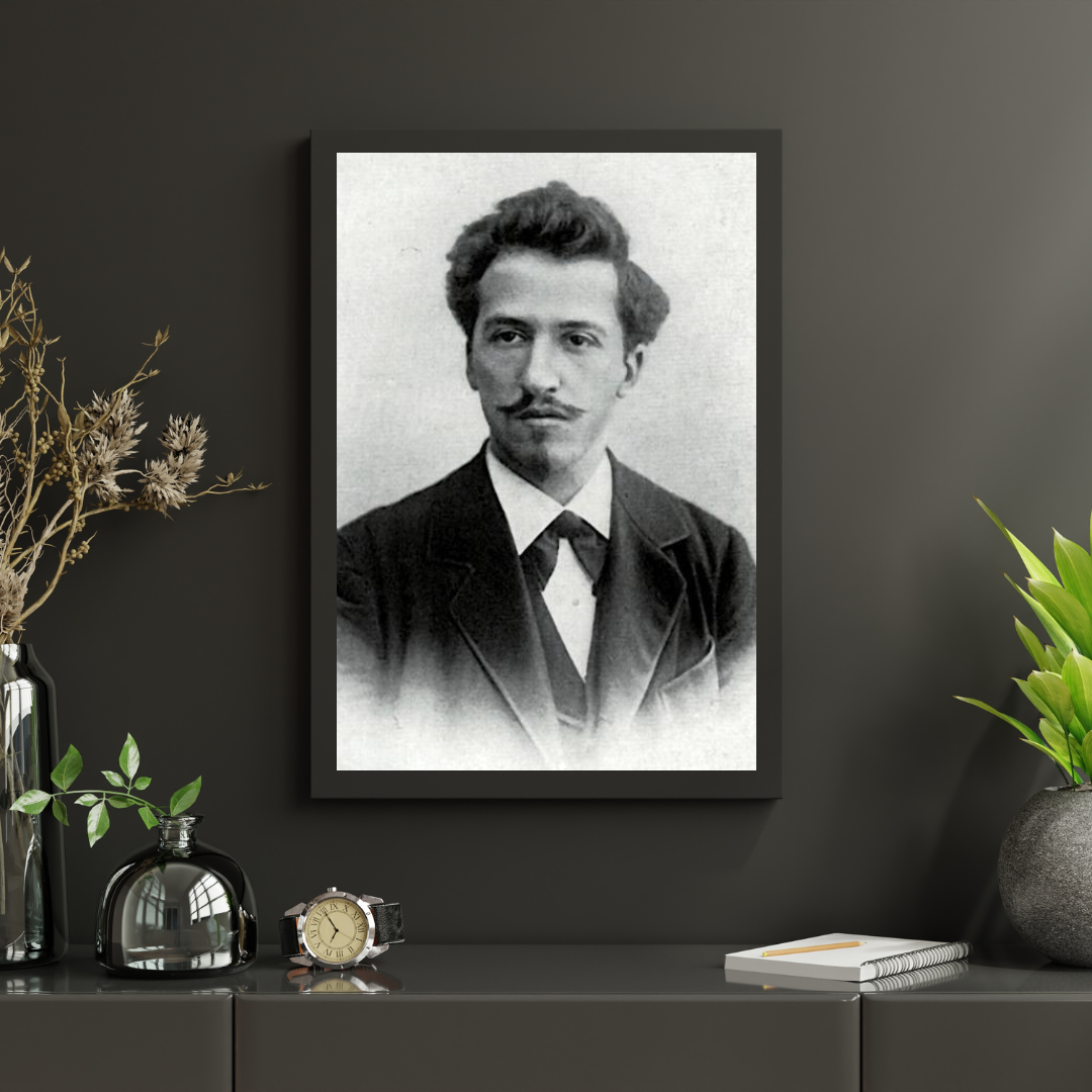 Diamantmaleri Portræt af Piet Mondrian - SEOS Shop ®