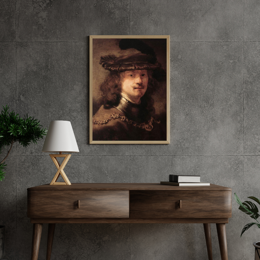 Diamantmaleri Portræt af Rembrandt van Rijn - SEOS Shop ®