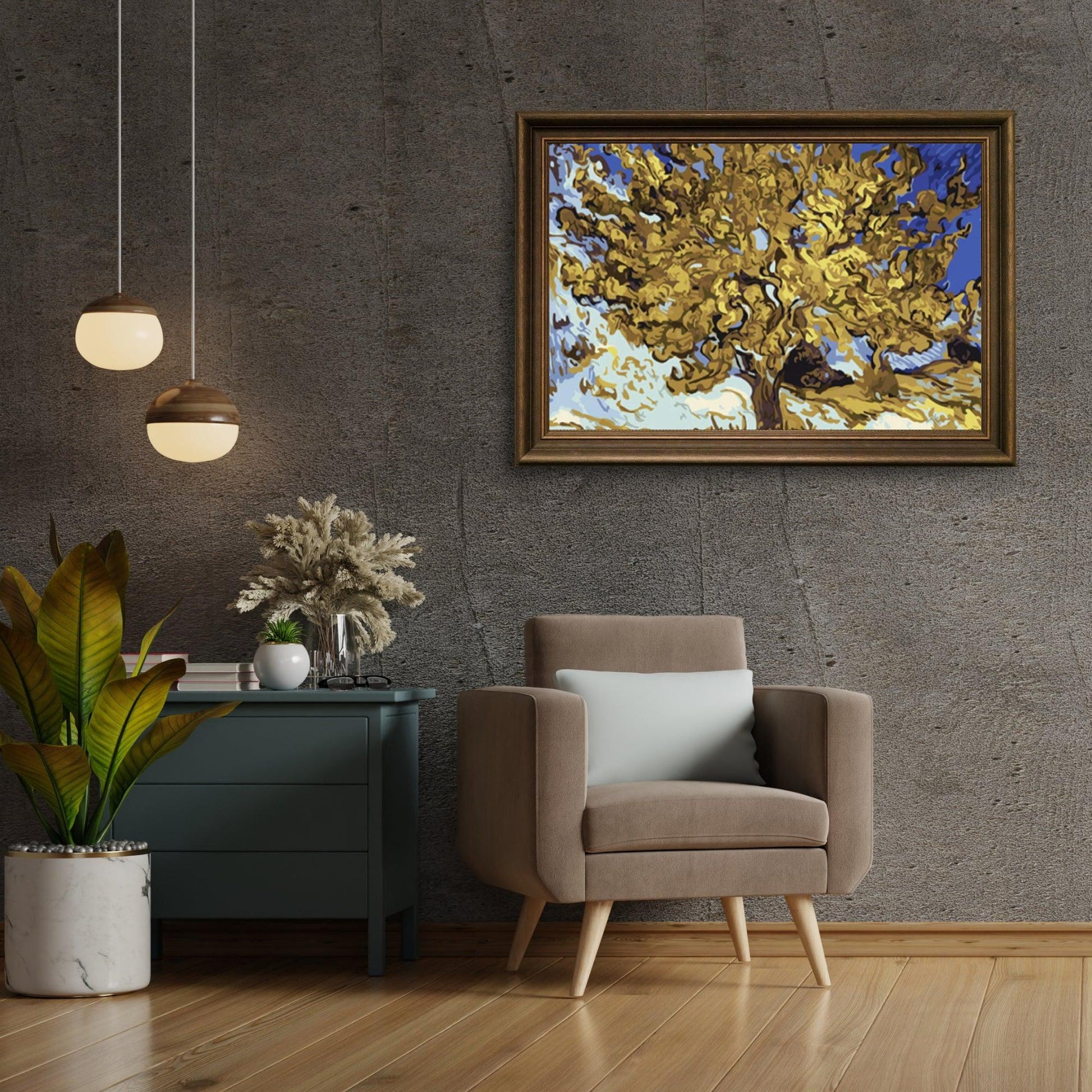 Diamantmaleri Smukke Træer Van Gogh - SEOS Shop ®