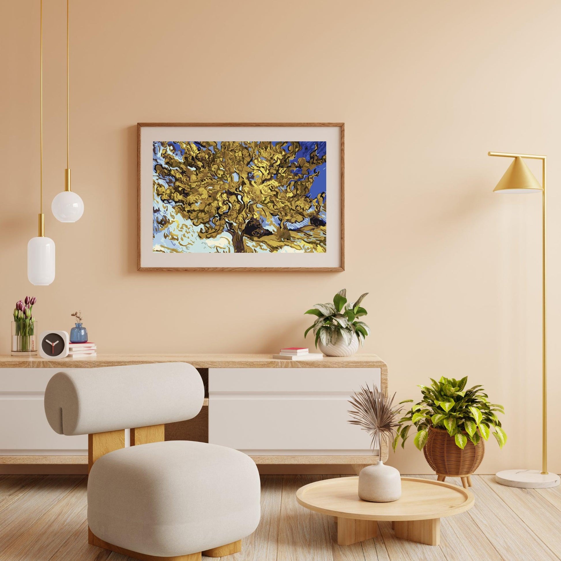 Diamantmaleri Smukke Træer Van Gogh - SEOS Shop ®