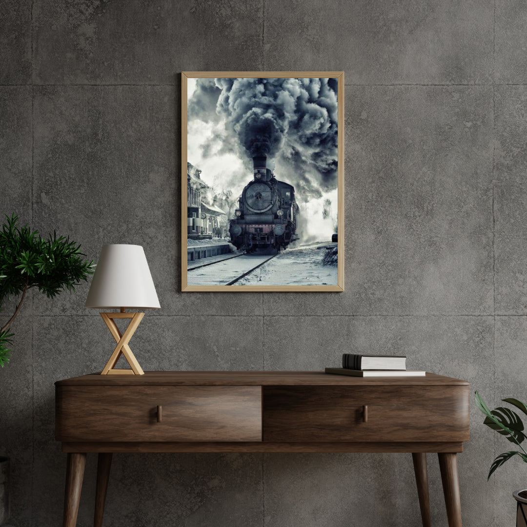 Diamantmaling Rygende Tog – SEOS Shop ® 