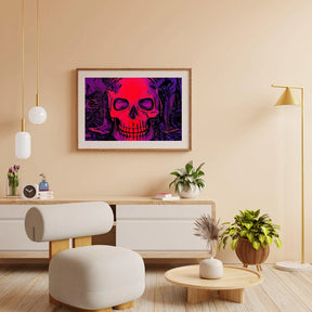 Diamantmaleri Rød Kranie - SEOS Shop ®