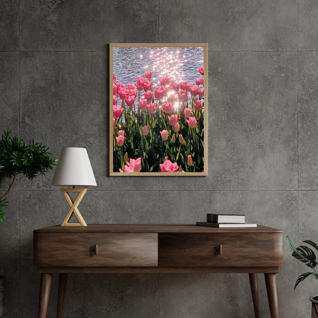 Diamantmaleri Lyserød Tulipan - SEOS Shop ®