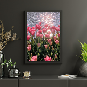 Diamantmaleri Lyserød Tulipan - SEOS Shop ®
