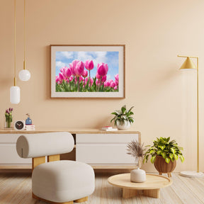 Diamantmaling lyserøde tulipaner - SEOS Shop ®