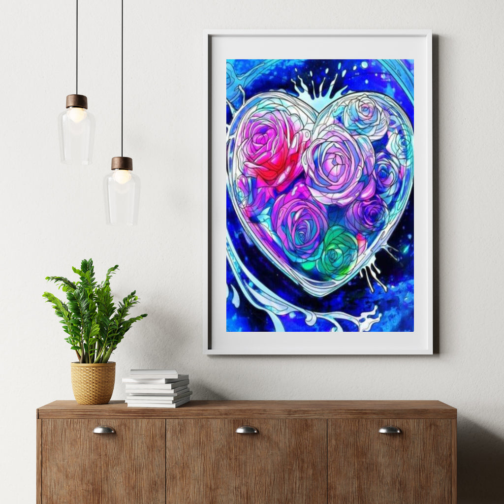 Diamantmaling Rozenhart - SEOS Shop ®