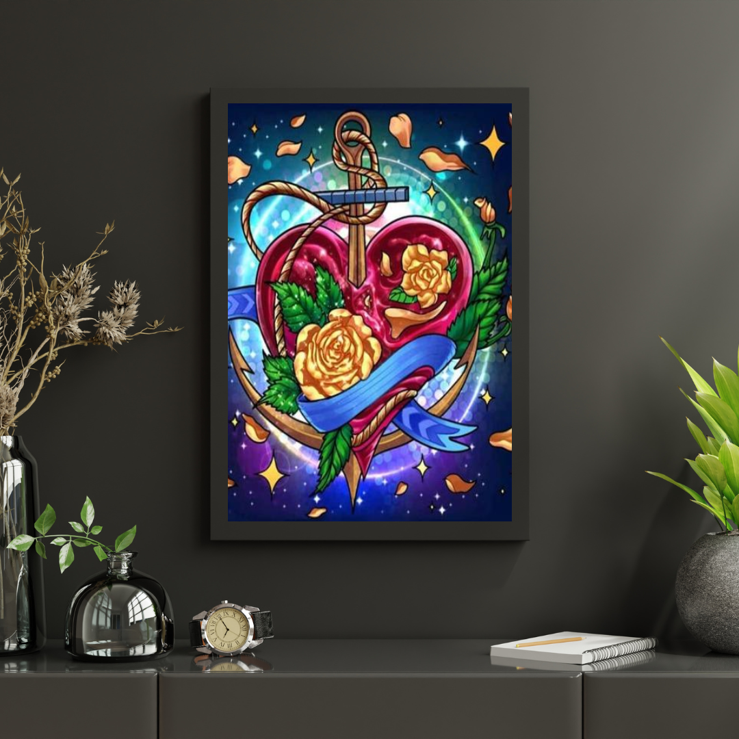 Diamantmaling Rozenhart - SEOS Shop ®