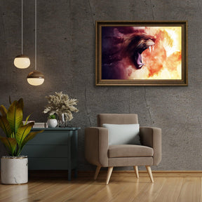 Diamantmaling Skrigende Tiger - SEOS Shop ®