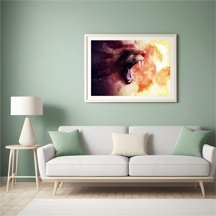 Diamantmaling Skrigende Tiger - SEOS Shop ®