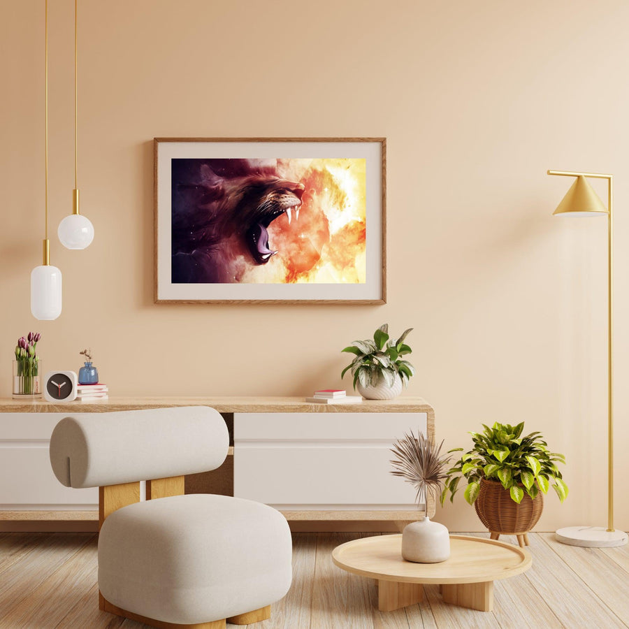 Diamantmaling Skrigende Tiger - SEOS Shop ®