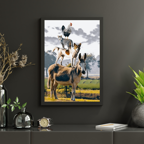 Diamantmaling med stabling af dyr - SEOS Shop ®