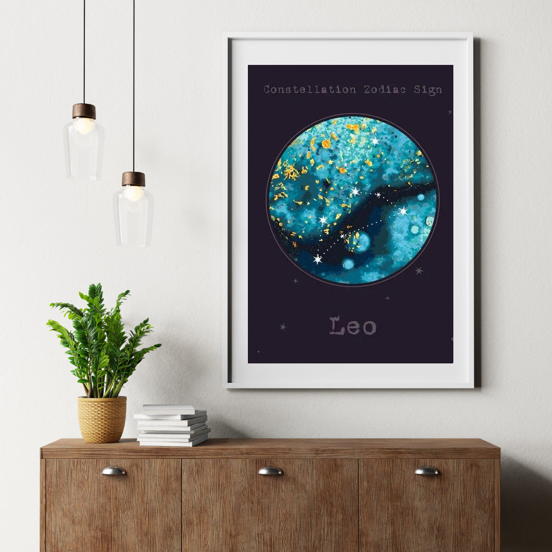 Diamantmaling Stjernetegn - Løven - SEOS Shop ®