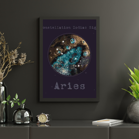 Diamantmaleri Stjernetegn - Vædderen – Enkemand - SEOS Shop ®
