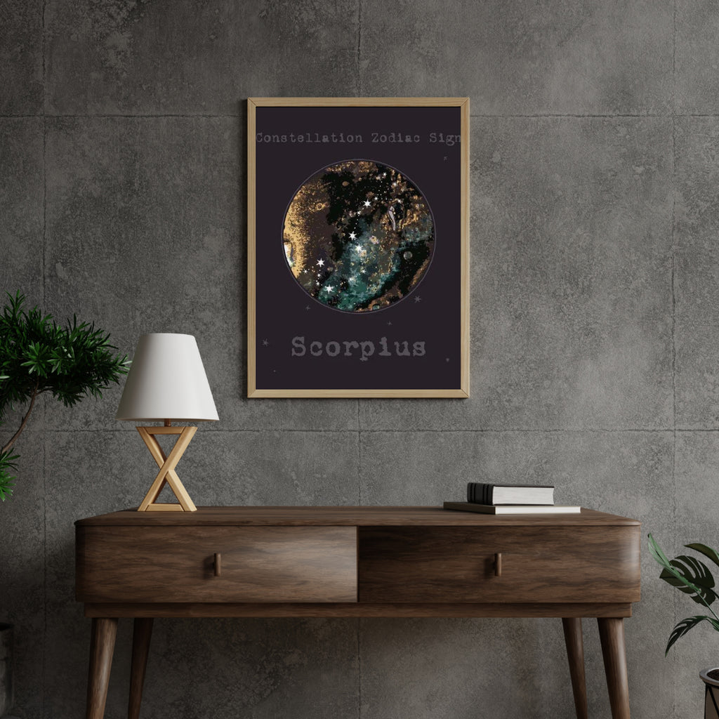 Diamantmaleri Stjernetegn - Skorpionen - SEOS Shop ®