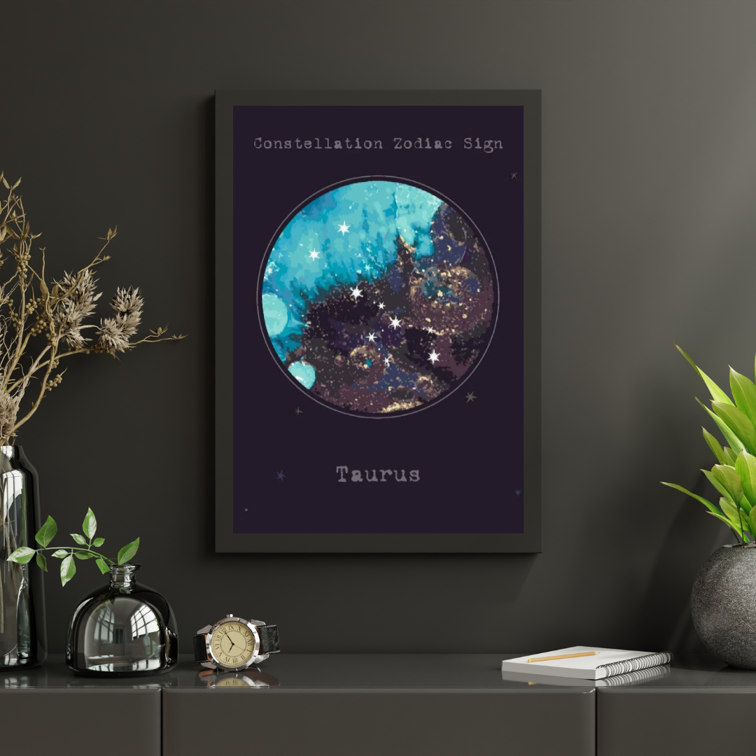 Diamantmaling Stjernetegn - Tyren - SEOS Shop ®