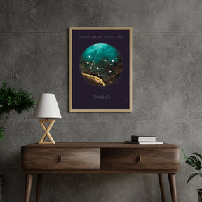 Diamantmaleri Stjernetegn - Tvillingerne - SEOS Shop ®
