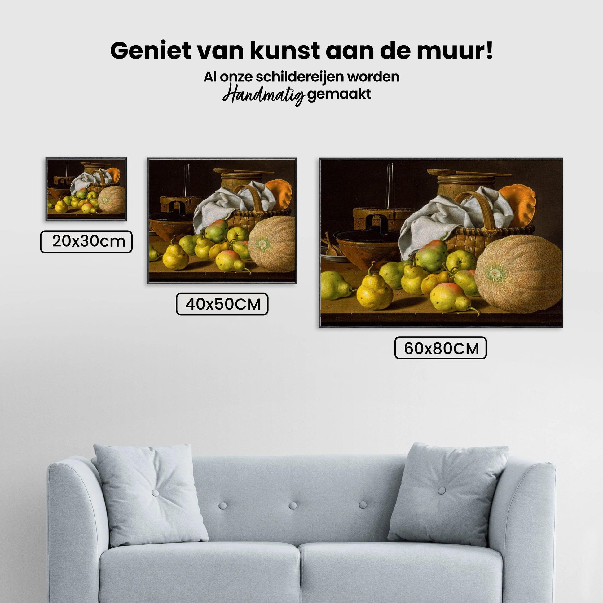 Diamantmaleri stilleben med melon og pærer - SEOS Shop ®