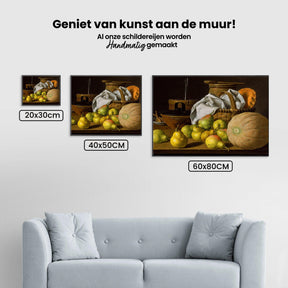 Diamantmaleri stilleben med melon og pærer - SEOS Shop ®
