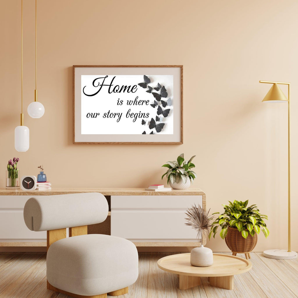 Diamond Painting Home er hvor vores historie begynder – SEOS Shop ® 
