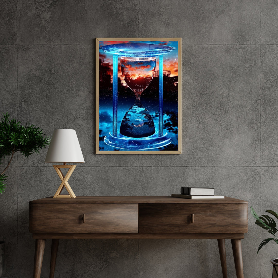 Diamantmaling Timeglas - SEOS Shop ®