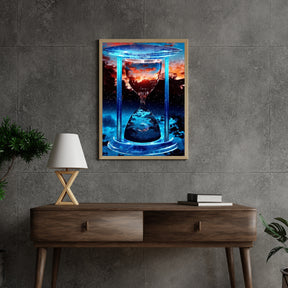 Diamantmaling Timeglas - SEOS Shop ®