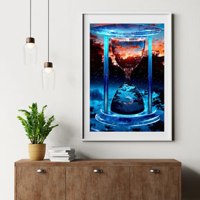 Diamantmaling Timeglas - SEOS Shop ®