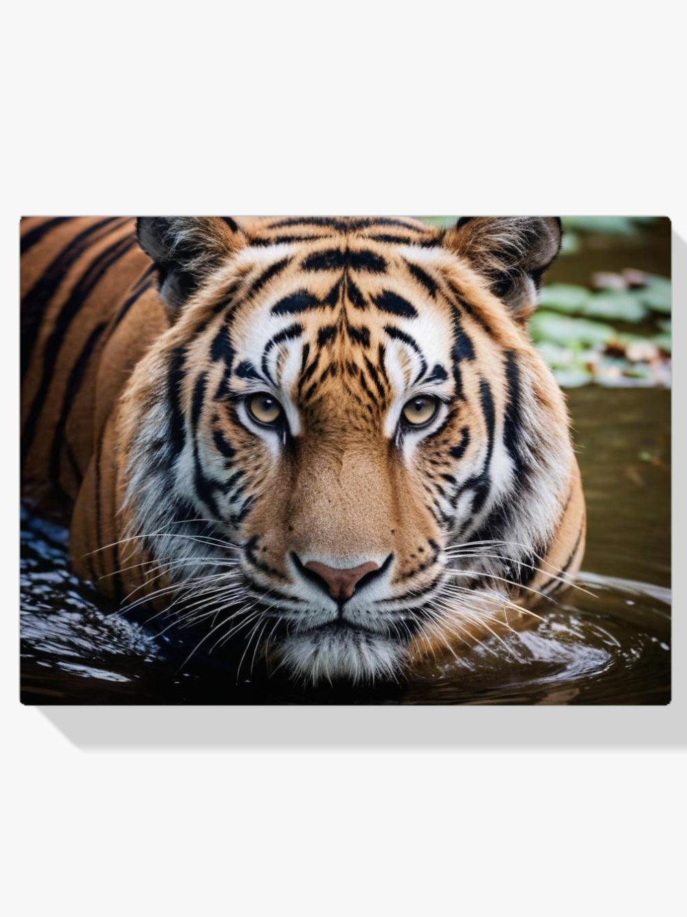 Diamantmaling Tiger i vandet - SEOS Shop ®
