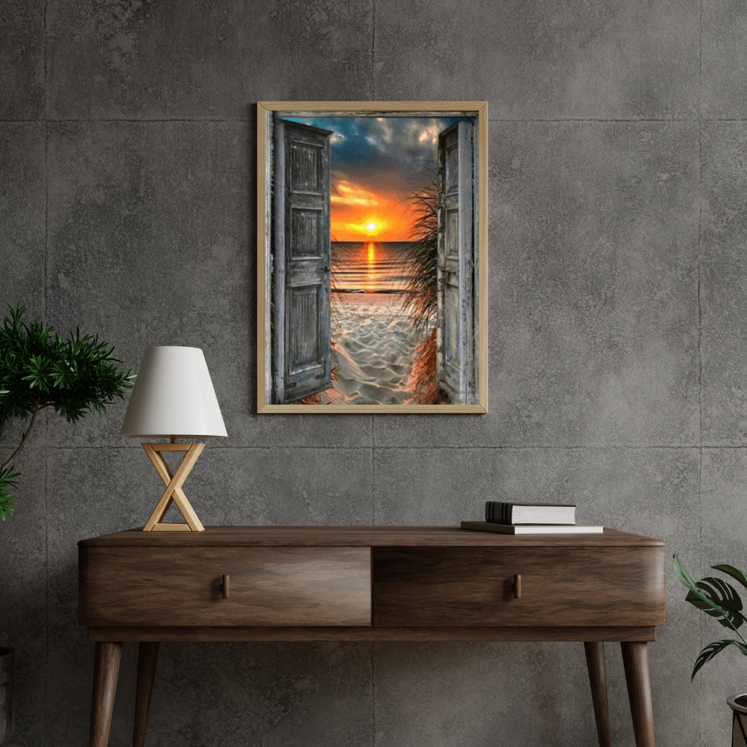 Diamantmaleri Tropisk Solnedgang – SEOS Shop ®
