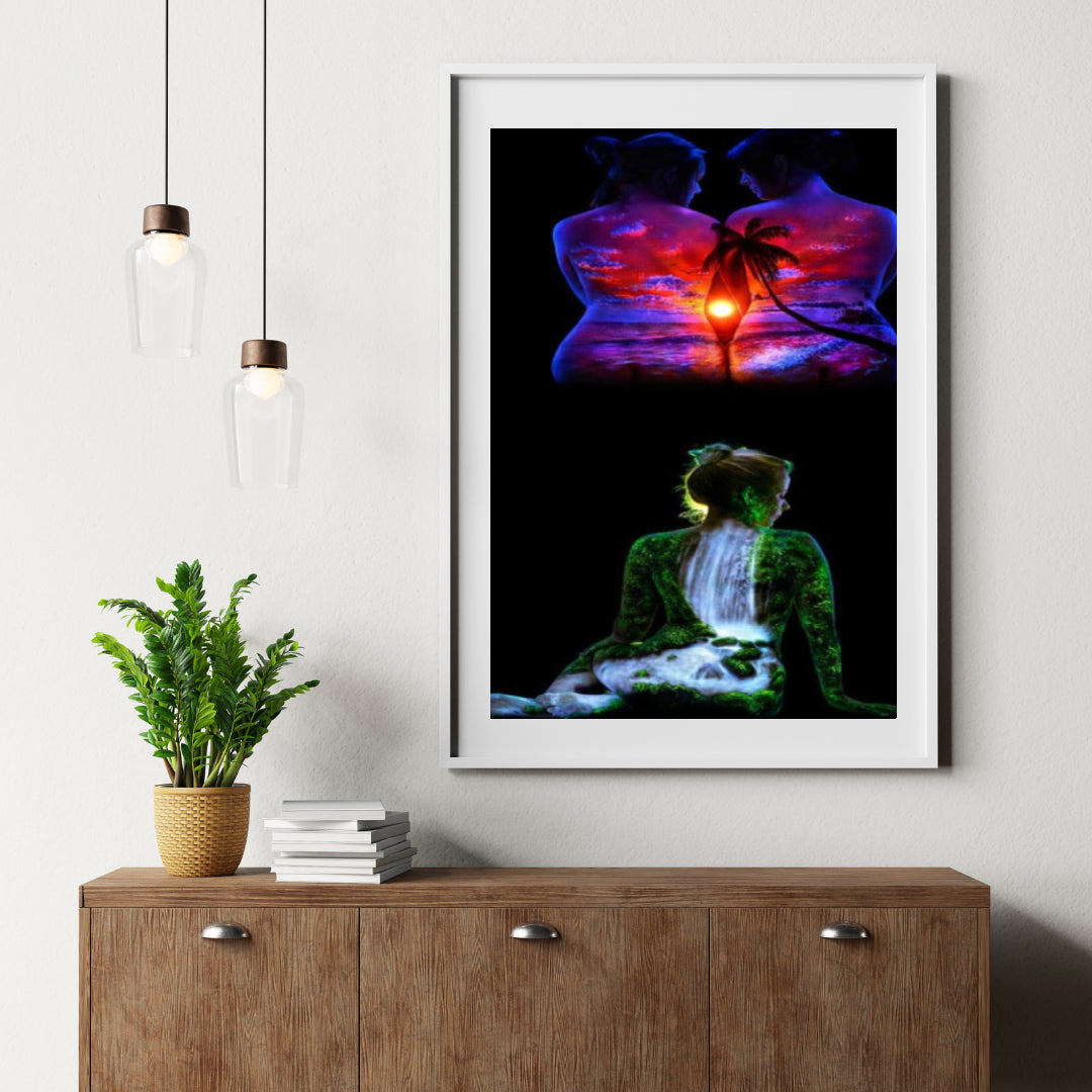 Diamantmaleri Tropisk Solnedgang - SEOS Shop ®