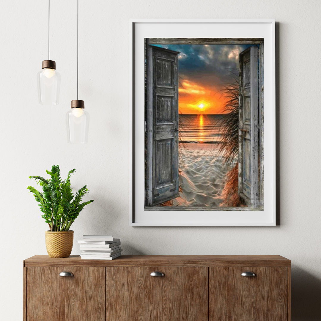 Diamantmaleri Tropisk Solnedgang – SEOS Shop ®