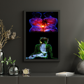 Diamantmaleri Tropisk Solnedgang - SEOS Shop ®