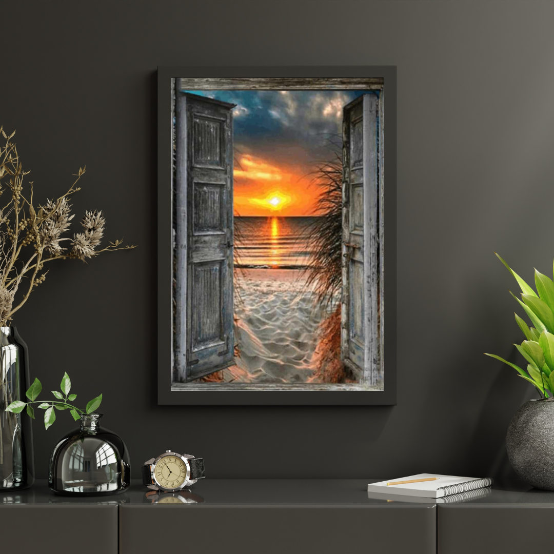 Diamantmaleri Tropisk Solnedgang – SEOS Shop ®