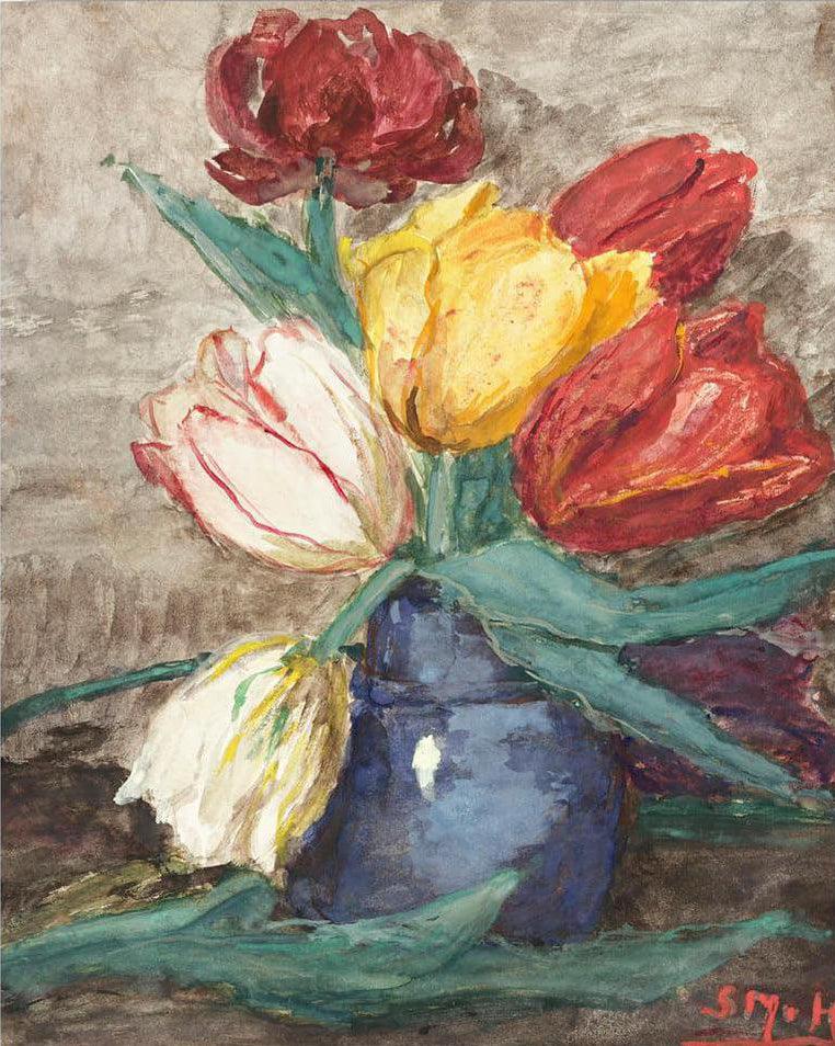 Diamantmaling af tulipaner i en vase - SEOS Shop ®