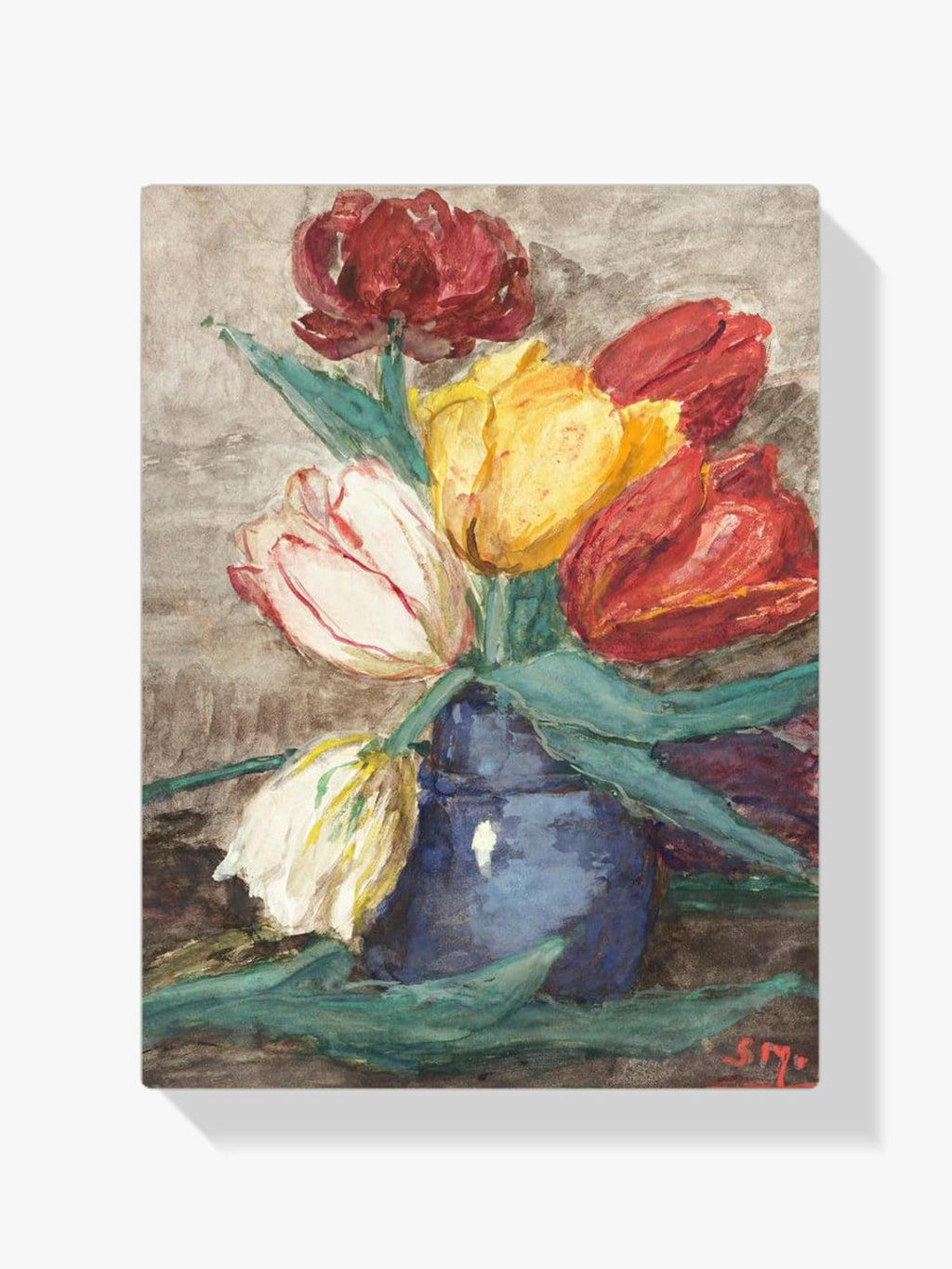 Diamantmaling af tulipaner i en vase - SEOS Shop ®