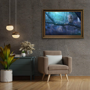 Diamantmaling Ugle på gren – SEOS Shop ®