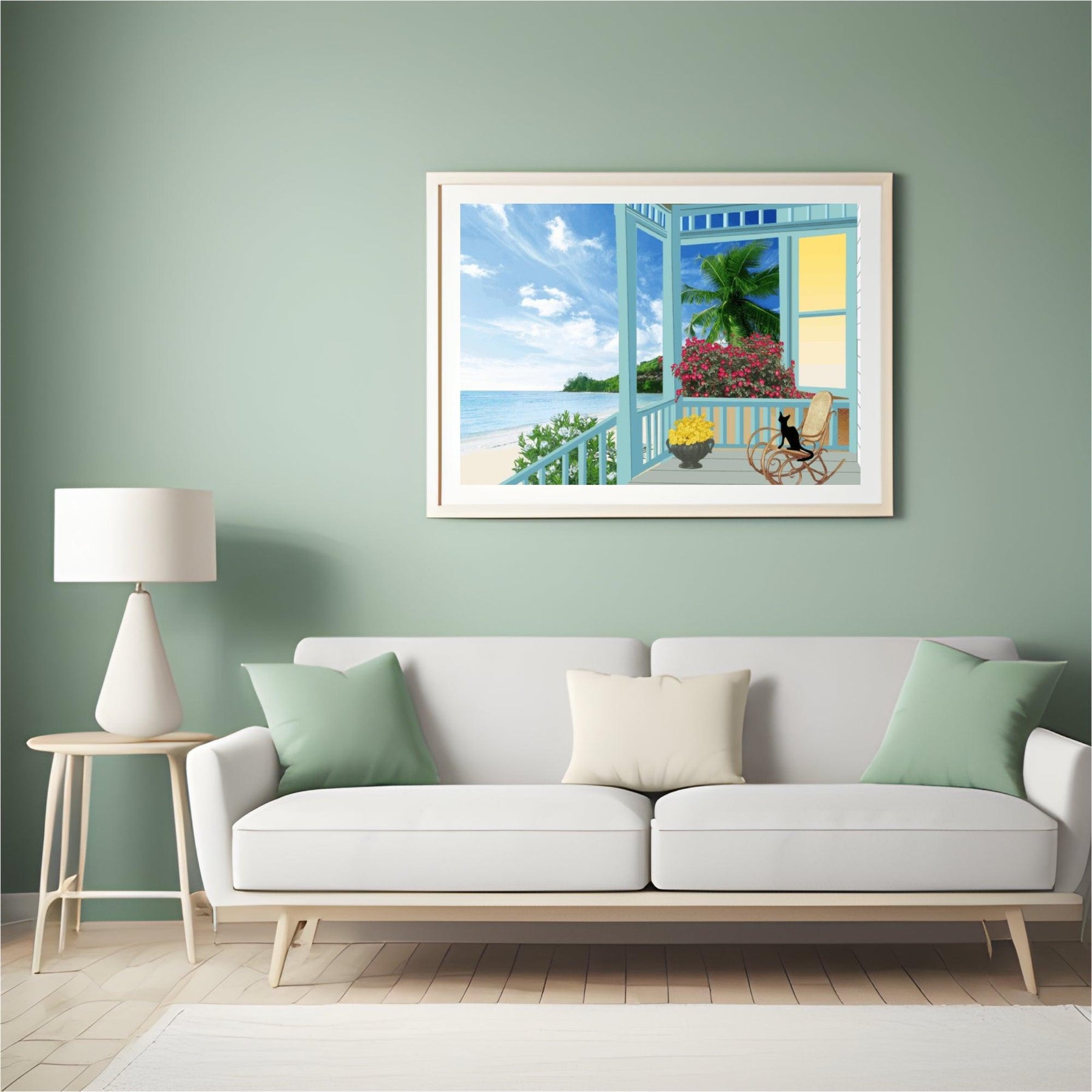 Diamantmaling Feriefoto - Strand med Hav – SEOS Shop ®