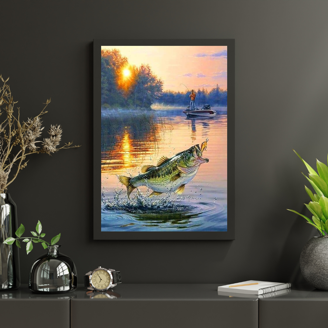 Diamantmaling - Fiskefangst på båd - SEOS Shop ®