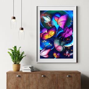 Diamantmaling Sommerfugle - SEOS Shop ®