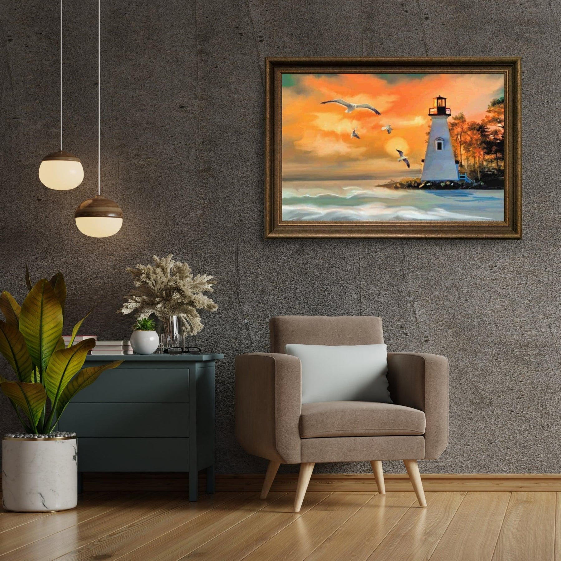 Diamantmaling Fyrtårn Texel og øerne – SEOS Shop ®