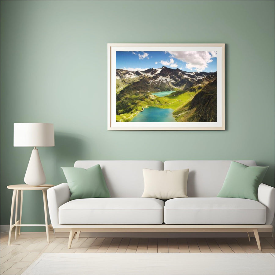 Diamantmaling Vand mellem bjerge – SEOS Shop ®