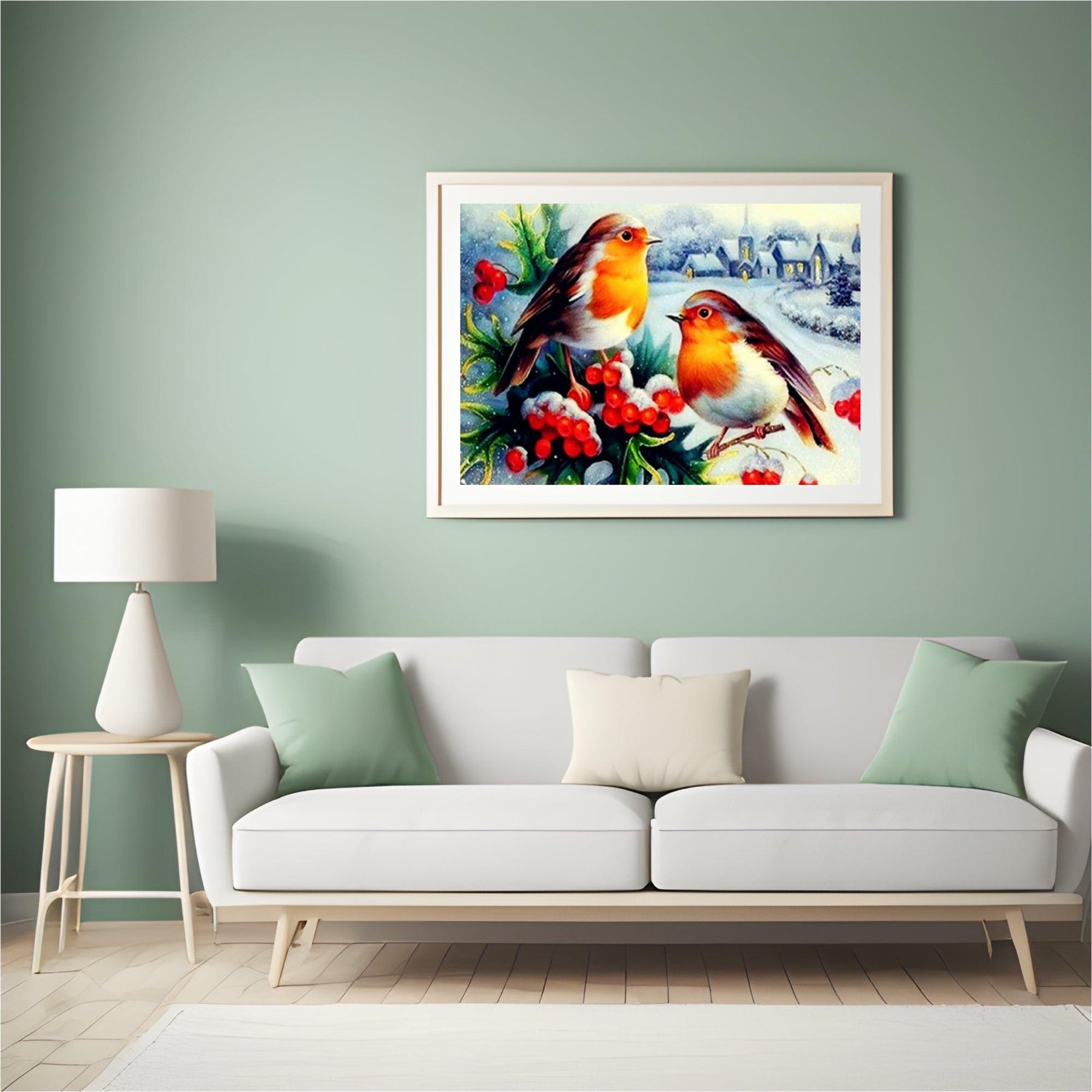 Diamantmaling Vinterfugle - SEOS Shop ®