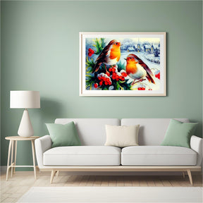 Diamantmaling Vinterfugle - SEOS Shop ®