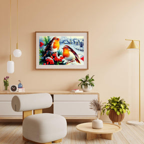 Diamantmaling Vinterfugle - SEOS Shop ®