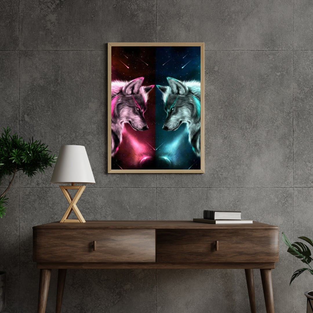 Diamantmaleri Ulv Kærlighed - SEOS Shop ®