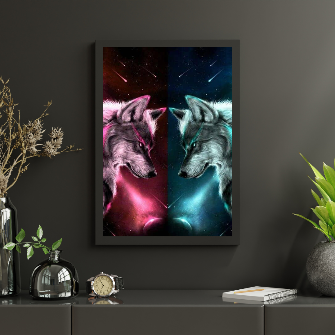 Diamantmaleri Ulv Kærlighed - SEOS Shop ®