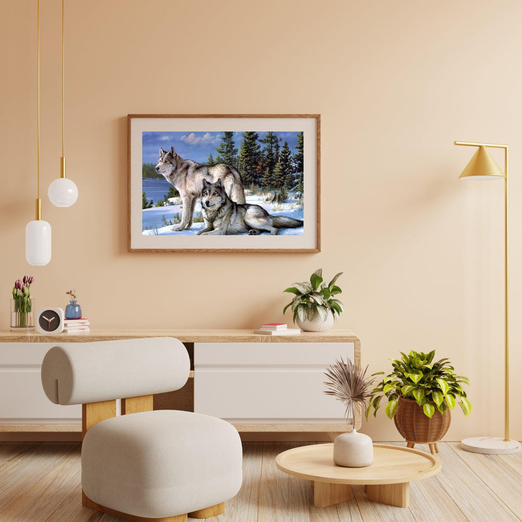 Diamantmaling Ulvesæt – SEOS Shop ®