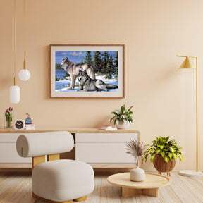 Diamantmaling Ulvesæt – SEOS Shop ®